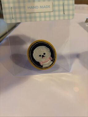 🐕Bichon Embroidered Self-Adhesive/ 🧵 Sew-on Embroidery Patch 🐾